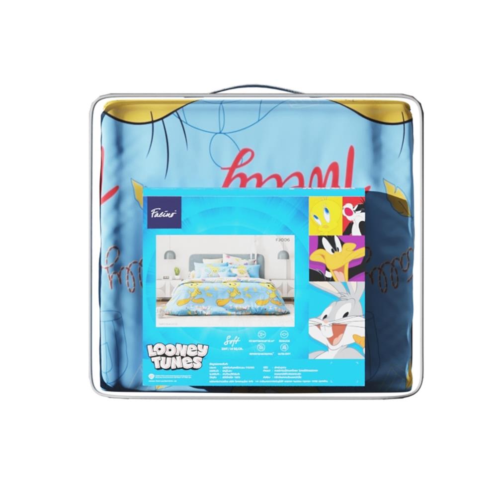 ชุดผ้าปูที่นอน 5 ฟุต (ชุด 6 ชิ้น) PREMIER SATIN TWEETYS FJ006