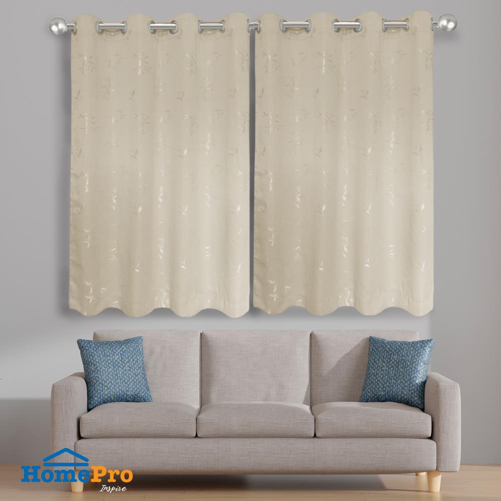 ผ้าม่าน EYELET HOME LIVING STYLE ERNET UV 140X160 ซม. สีครีม