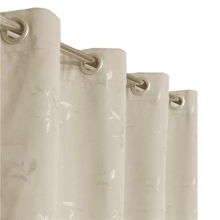 ผ้าม่าน EYELET HOME LIVING STYLE ERNET UV 140X160 ซม. สีครีม_1