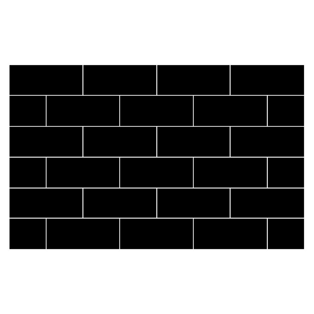 กระเบื้องผนัง 25x40 ซม. TARA ดัสติน บริค แบล็ค A 1 ตร.ม.