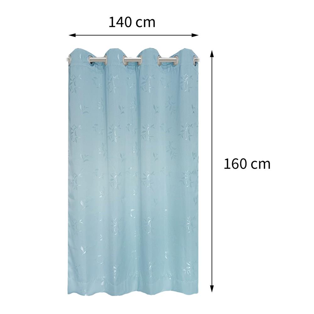 ผ้าม่าน EYELET HOME LIVING STYLE ERNET UV 140X160 ซม. สีฟ้า