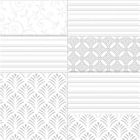 กระเบื้องผนัง 25x40 ซม. TARA คอร์เดียร์ ไลท์เกรย์ A 1 ตร.ม._1