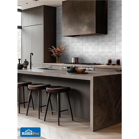 กระเบื้องผนัง 25x40 ซม. TARA คอร์เดียร์ ไลท์เกรย์ A 1 ตร.ม._6