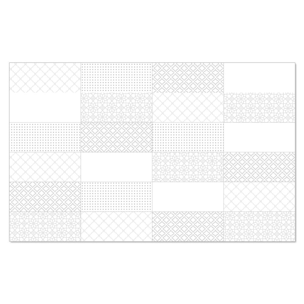 กระเบื้องผนัง 25x40 ซม. TARA เมไลน่า ไลท์เกรย์ A 1 ตร.ม.