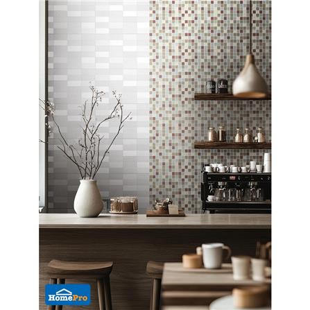 กระเบื้องผนัง 25x40 ซม. TARA เมไลน่า ไลท์เกรย์ A 1 ตร.ม._3