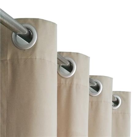 ผ้าม่าน EYELET HOME LIVING STYLE TIME UV 140X160 ซม. สีครีม_1