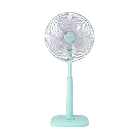 พัดลมสไลด์ 18 นิ้ว SHARP PJ-SL182MC สีเขียวอ่อน
