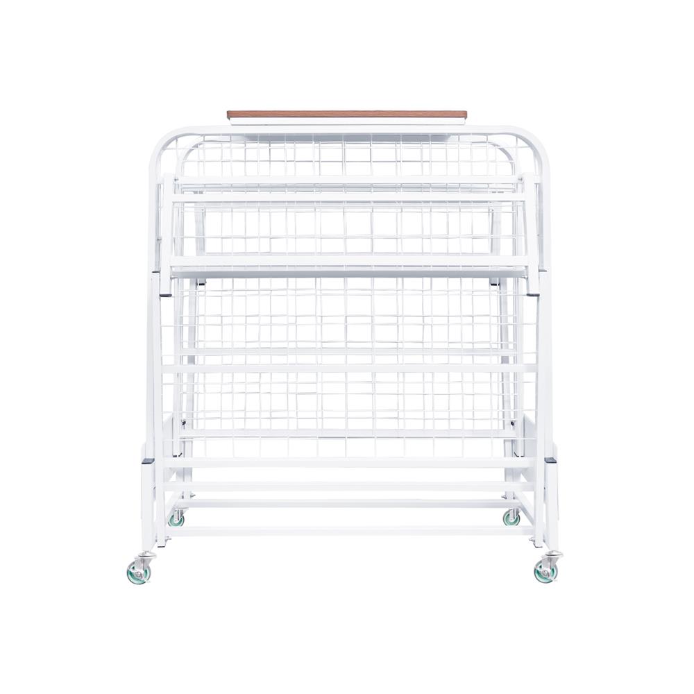 โครงเตียงพับ THAIBULL SSTBF2-105 107X198X55 ซม. สีขาว