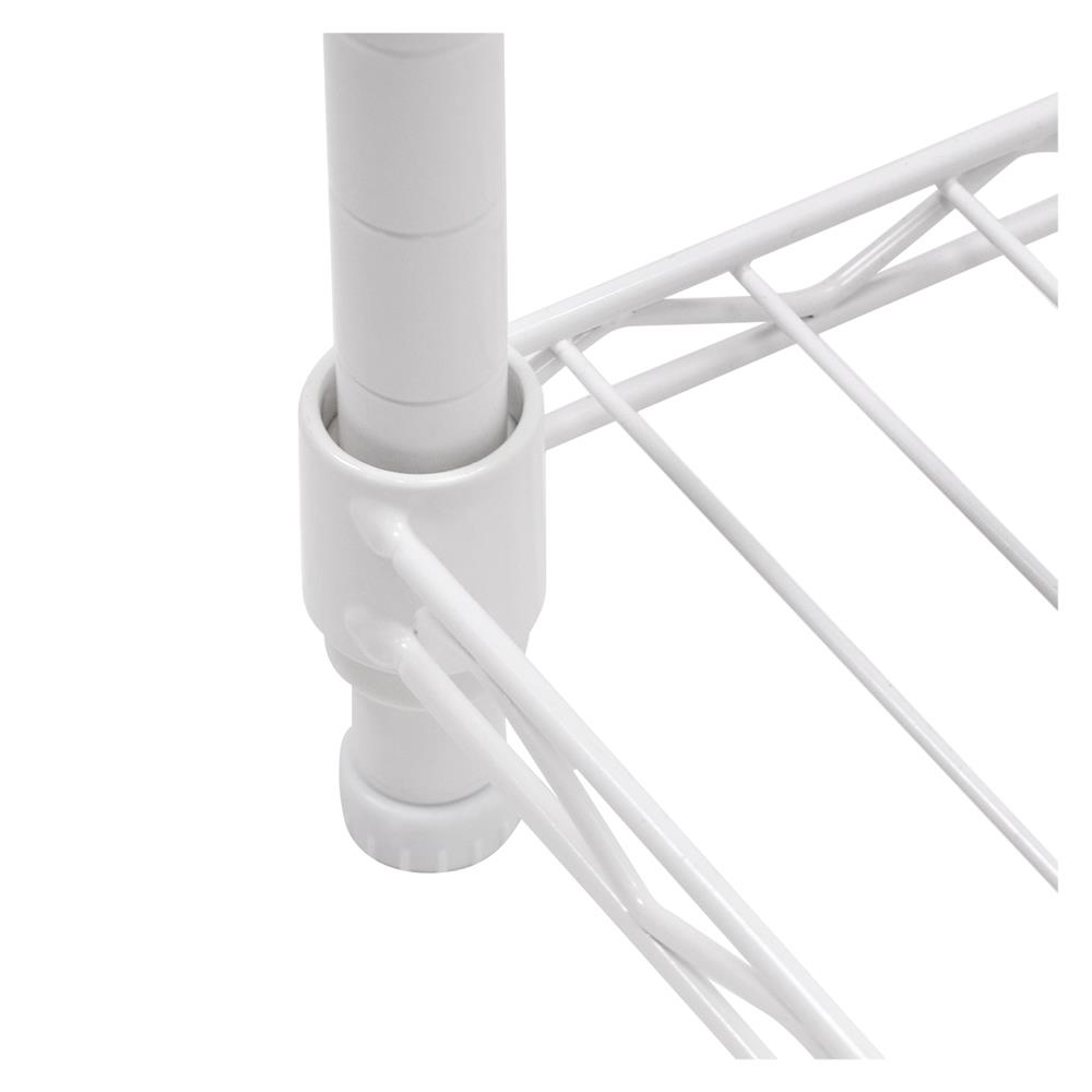 โครงตู้ราวแขวนเข้ามุม PLIM PEARL 45X45X180 ซม. สีขาว