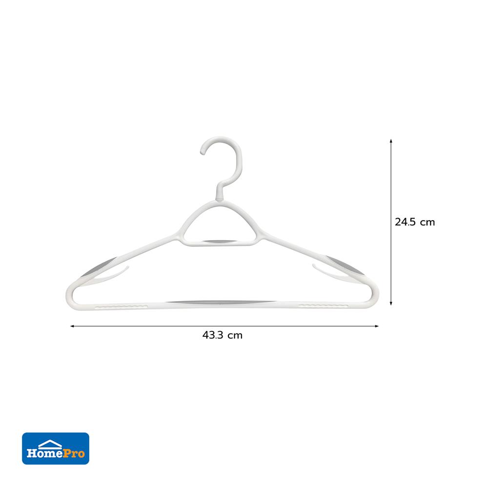 ไม้แขวนเสื้อตะขอหมุน 360 องศา PLIM (แพ็ก 3 ชิ้น)