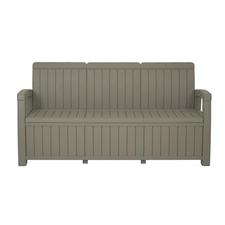 ม้านั่งเก็บของกลางแจ้ง 3 ที่นั่ง SPRING PORTOLA สีน้ำตาลอ่อน_2