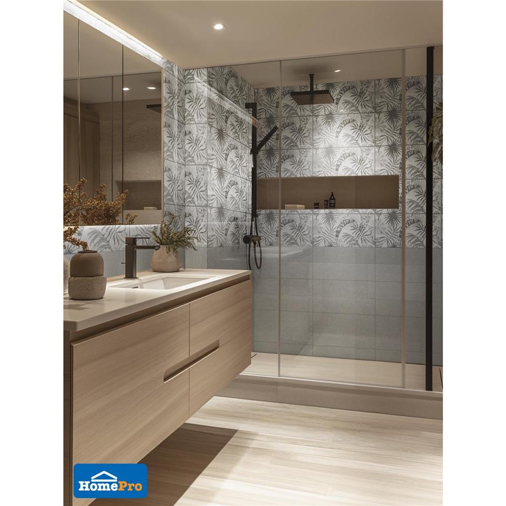 กระเบื้องผนัง 30x60 ซม. DURAGRES โบก้า เทา A 0.9 ตร.ม.