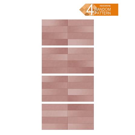 กระเบื้องผนัง 30x60 ซม. DURAGRES มาการอง คอรัล ชมพู A 0.9 ตร.ม._1
