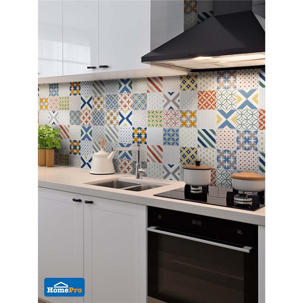 กระเบื้องผนัง 30x60 ซม. DURAGRES มอร์ริน คอรัล มัลติคัลเลอร์ A 0.9 ตร.ม.