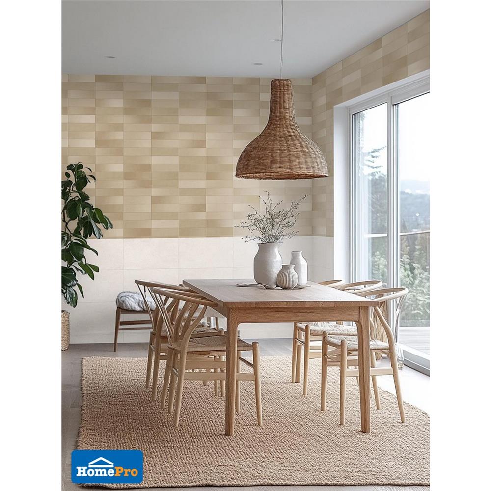 กระเบื้องผนัง 30x60 ซม. DURAGRES มาการอง วานิลลา สีเหลือง A 0.9 ตร.ม.