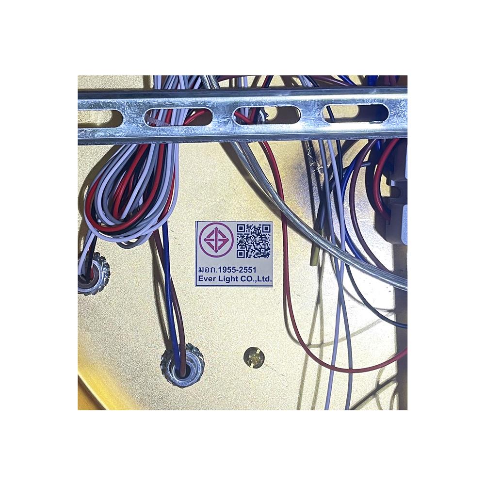 ไฟถาด LED EVL CFC-11101 80 วัตต์ DAYLIGHT/COOL WHITE/WARM WHITE สีทอง/ใส 1 หัว