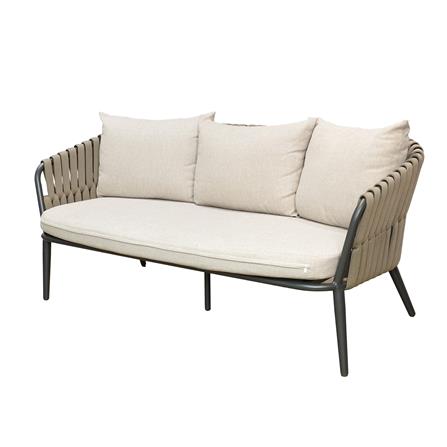 ชุดโซฟาสนาม 5 ที่นั่ง BENETTA AMANDA สีโทป/เทา_2