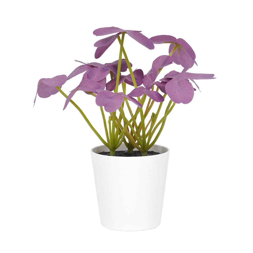 ต้นไม้ประดิษฐ์หลากสีในกระถาง SPRING 3 ชิ้น