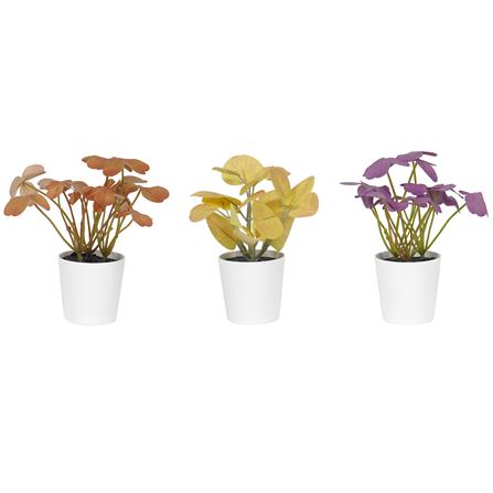 ต้นไม้ประดิษฐ์หลากสีในกระถาง SPRING 3 ชิ้น_0