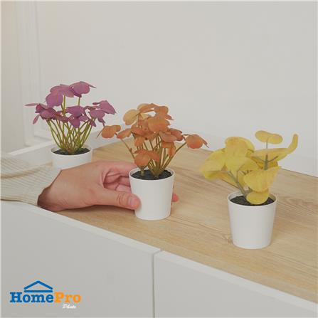 ต้นไม้ประดิษฐ์หลากสีในกระถาง SPRING 3 ชิ้น_5