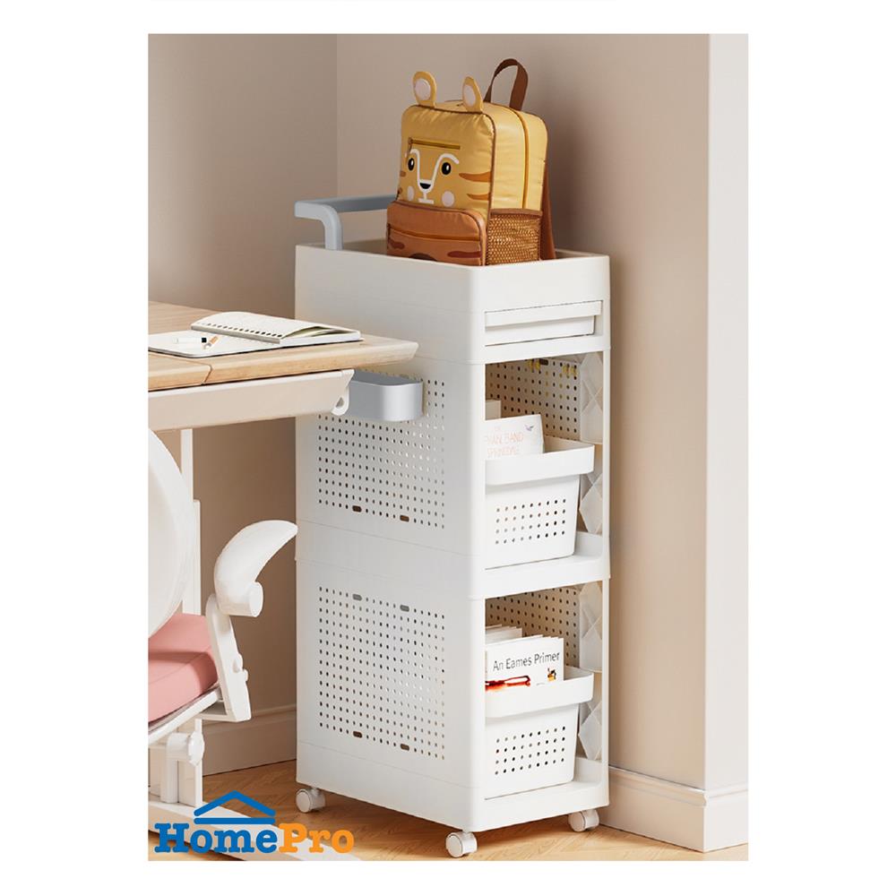 ชั้นวางของ 2 ชั้น STACKO TORI 25.3X41X87.5 ซม. สีขาว