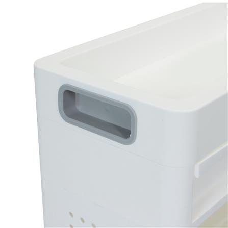 ชั้นวางหนังสือ 5 ชั้น STACKO TORI 40X18X77 ซม. สีขาว_7