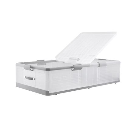 กล่องเก็บของใต้เตียง STACKO HASS A 98.5X52X23.5 ซม. สีขาว_3