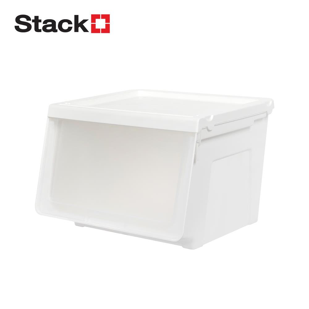 กล่องบานเปิด STACKO YUMI SIZE M 44X41X30.5 ซม. สีขาว_0