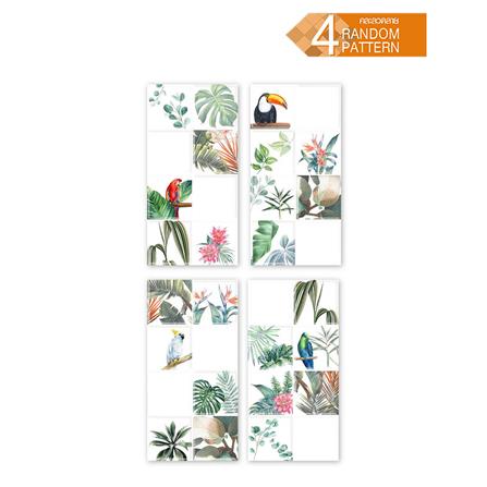 กระเบื้องผนัง 30x60 ซม. DURAGRES แพรอท ไวท์ เดคอร์ A 0.9 ตร.ม._1