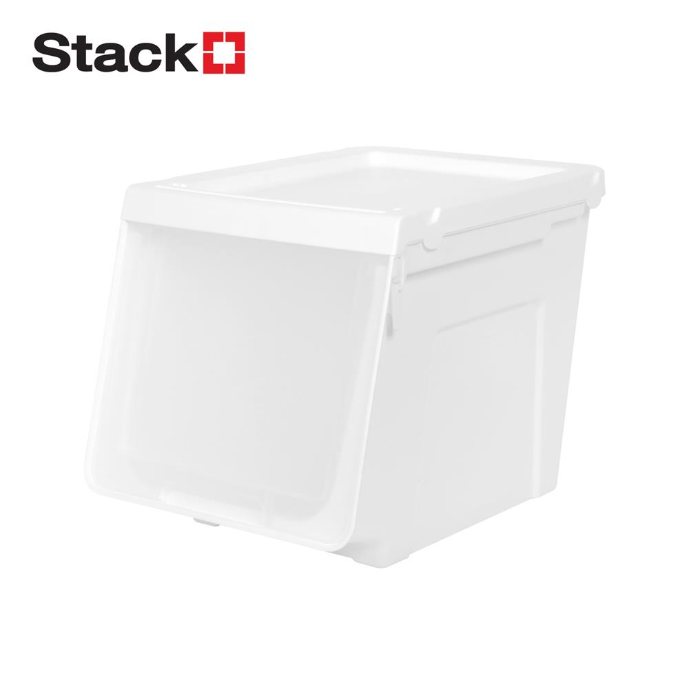 กล่องบานเปิด STACKO YUMI SIZE S 29.2X41X30.5 ซม. สีขาว_1