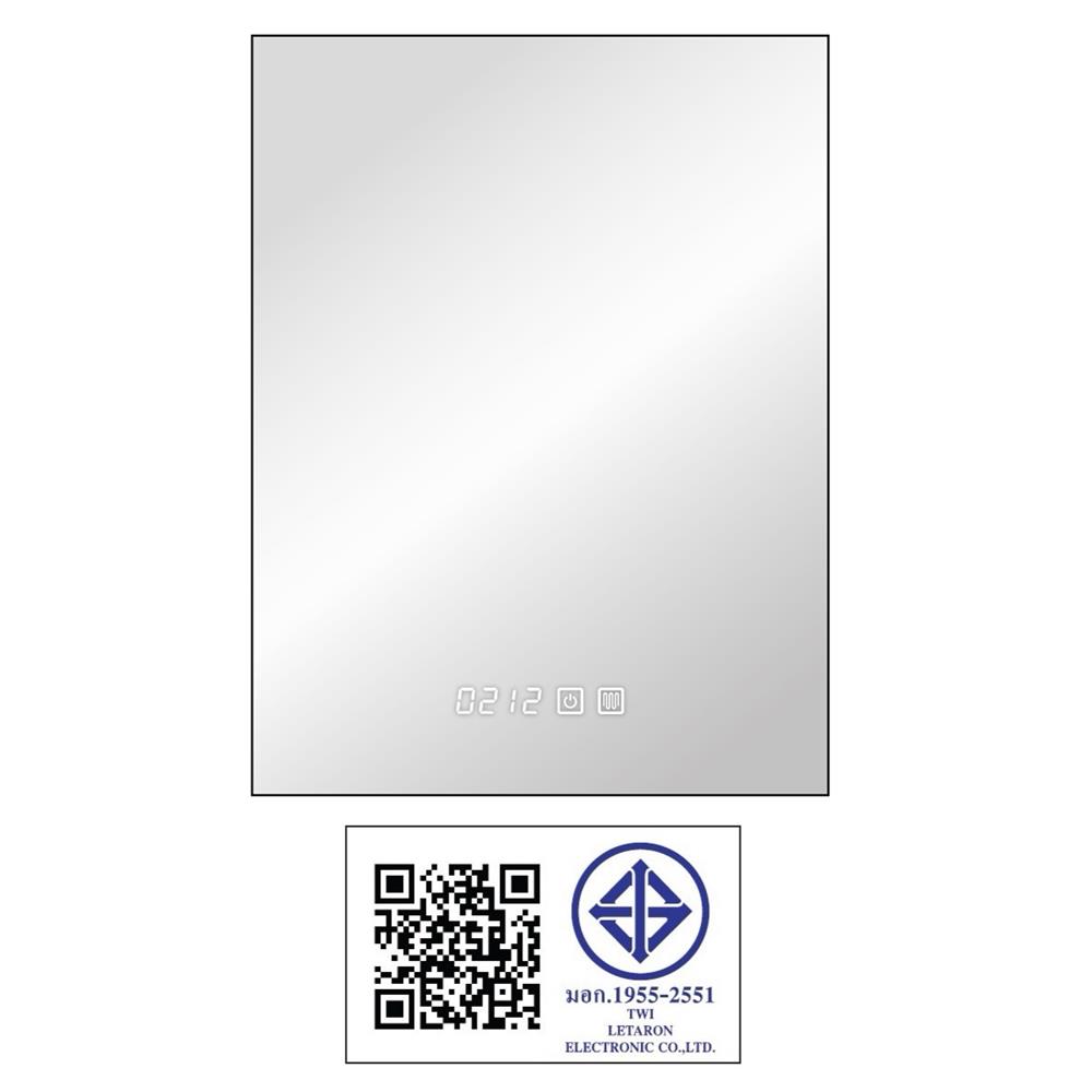 กระจกเงาตกแต่ง LED WSP MLD3-1 60x80 ซม.