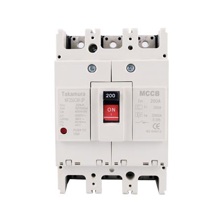 เซอร์กิตเบรกเกอร์ 3 โพล 3 เฟส TAKAMURA TNF250CW 200 แอมป์ 18 KA 380V_0