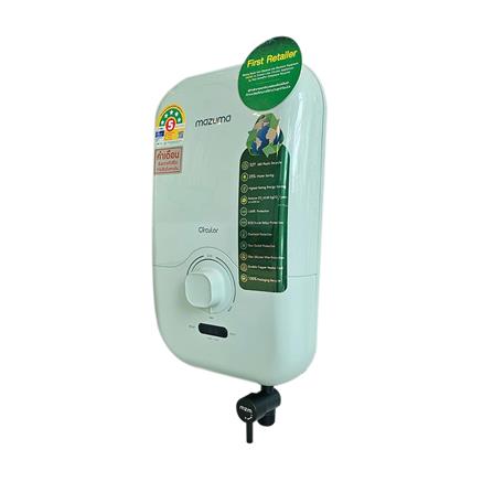 เครื่องทำน้ำอุ่น MAZUMA CIRCULAR 4500 วัตต์ สีเขียว_1