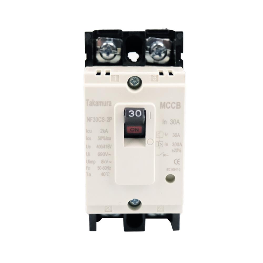 เซอร์กิตเบรกเกอร์ 2 โพล 1 เฟส TAKAMURA TNF30CS 30 แอมป์ 2.5 KA 220V