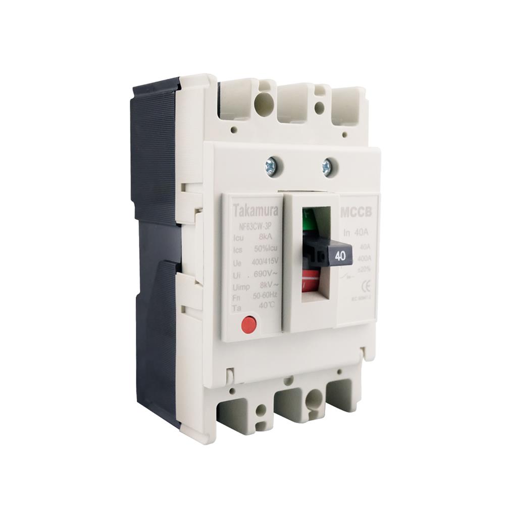 เซอร์กิตเบรกเกอร์ 3 โพล 3 เฟส TAKAMURA TNF63CW 40 แอมป์ 5 KA 380V