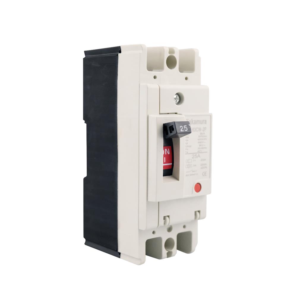 เซอร์กิตเบรกเกอร์ 2 โพล 1 เฟส TAKAMURA TNF63CW 25 แอมป์ 7.5 KA 220V