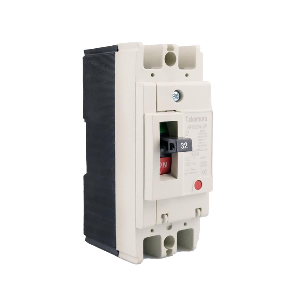 เซอร์กิตเบรกเกอร์ 2 โพล 1 เฟส TAKAMURA TNF63CW 32 แอมป์ 7.5 KA 220V