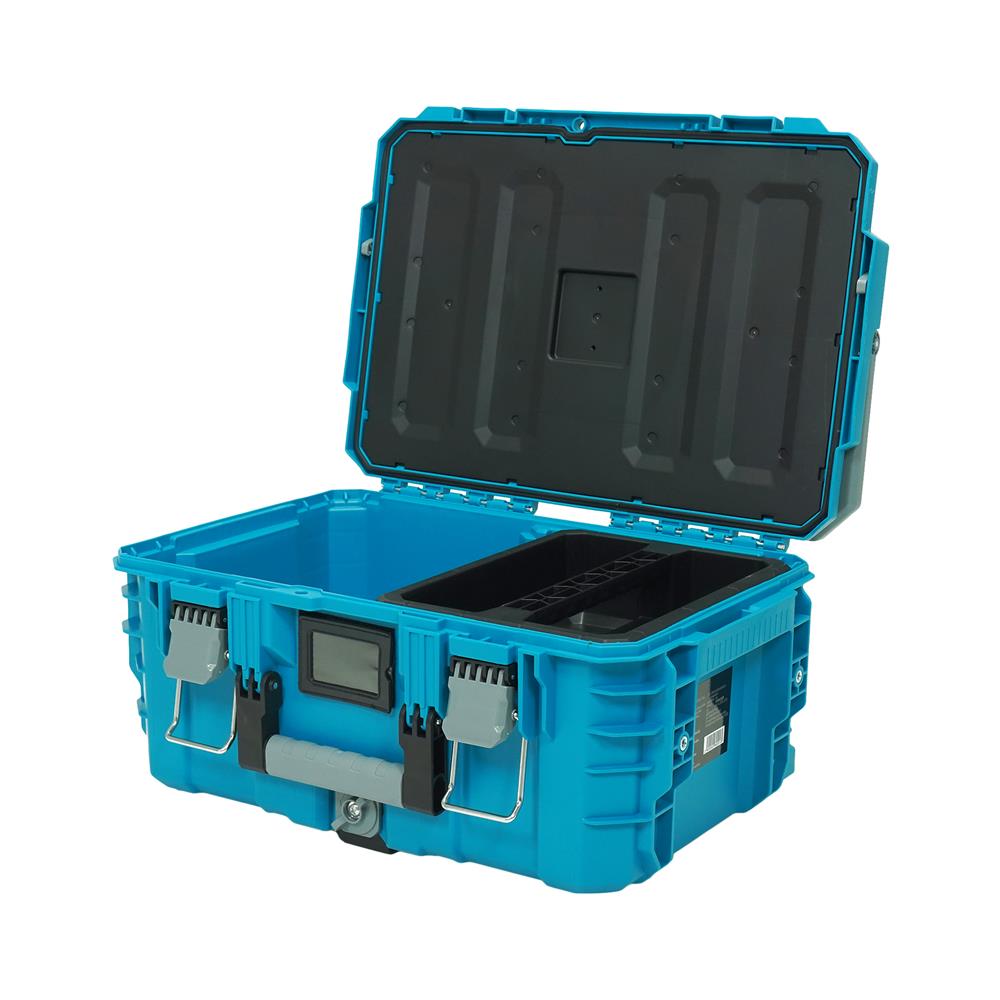 กล่องเครื่องมือ MATALL PRO HL6001-2 ขนาดใหญ่ สีเขียวน้ำทะเล