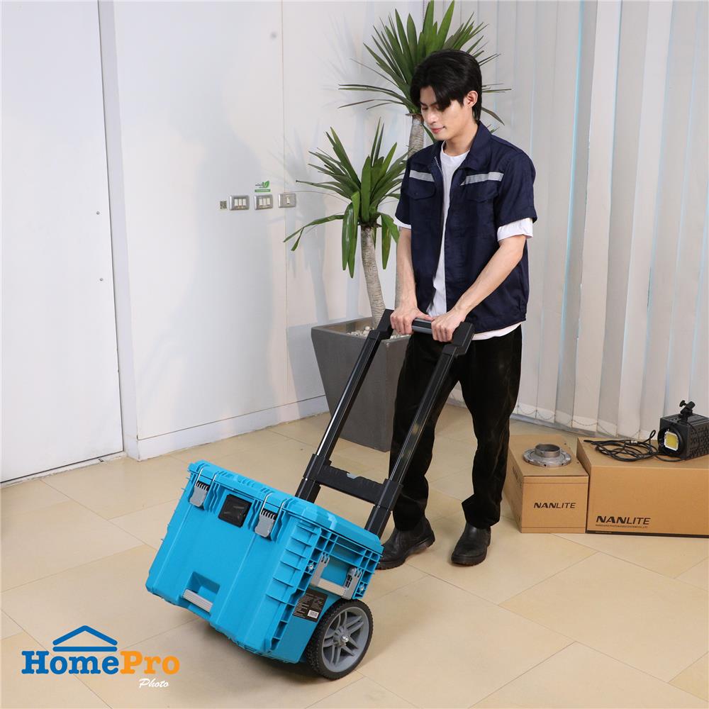 กล่องเครื่องมือมีล้อลาก MATALL PRO HL6001-1 สีเขียวน้ำทะเล