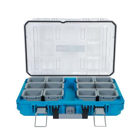 กล่องเครื่องมือใส่อะไหล่ 10 ช่อง MATALL PRO HL6001-4 สีเขียวน้ำทะเล_3