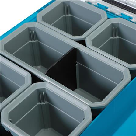 กล่องเครื่องมือใส่อะไหล่ 10 ช่อง MATALL PRO HL6001-4 สีเขียวน้ำทะเล_9