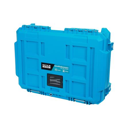 กล่องเครื่องมือ MATALL PRO HL6001-3 ขนาดกลาง สีเขียวน้ำทะเล_2