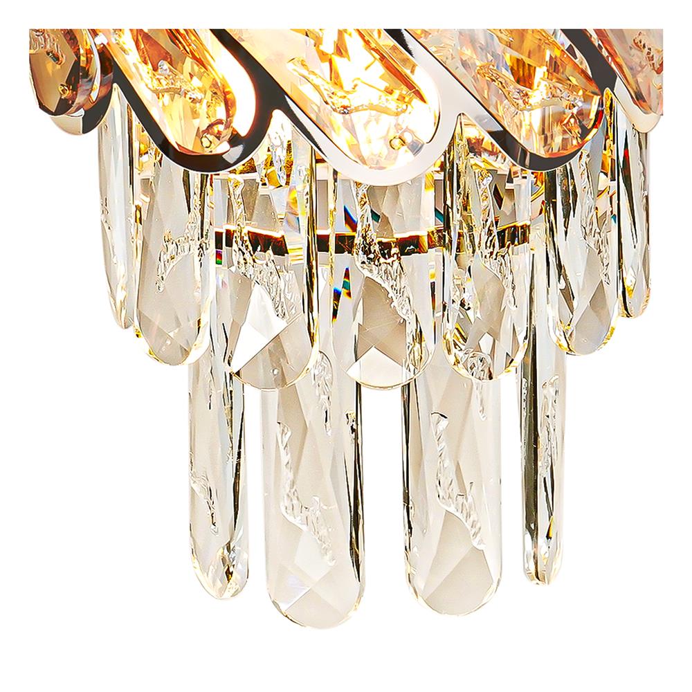 ไฟกิ่งภายใน CARINI KMB0028-2W สีน้ำตาล/ทอง/ใส 2 หัว