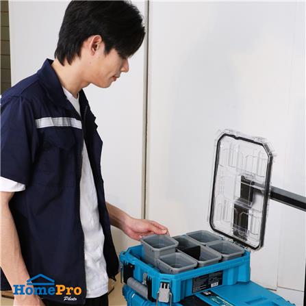 กล่องเครื่องมือใส่อะไหล่ 5 ช่อง MATALL PRO HL6001-5 สีเขียวน้ำทะเล_10