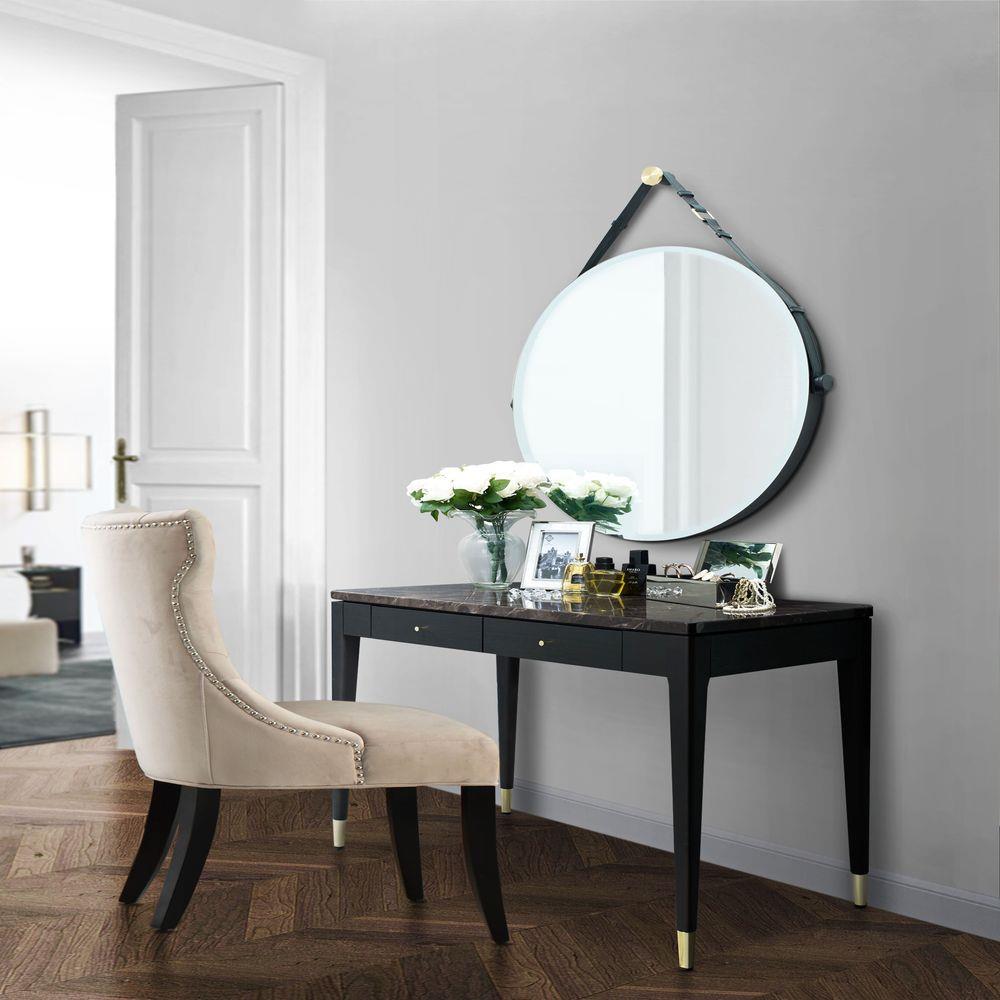 โต๊ะเครื่องแป้ง SB FURNITURE MICHALA 19122208 100 ซม. สีไม้เข้ม