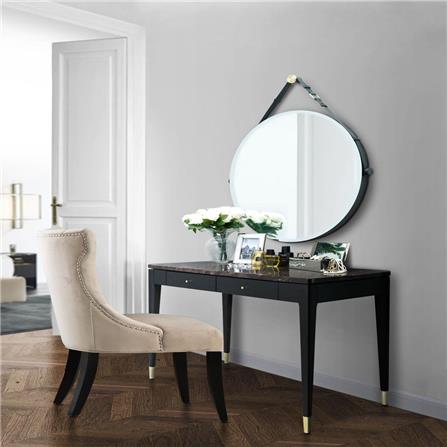 โต๊ะเครื่องแป้ง SB FURNITURE MICHALA 19122208 100 ซม. สีไม้เข้ม_2