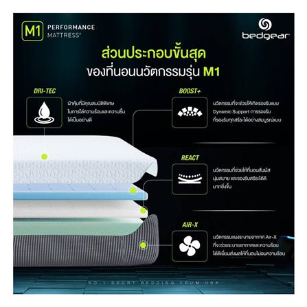 ที่นอน 5 ฟุต BEDGEAR M1_4