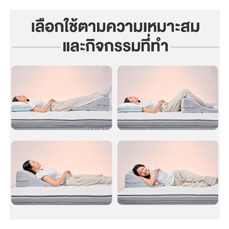 หมอนสุขภาพ เมมโมรี่โฟม ERGOTREND GENTLESLOPE 60x70x23 ซม. สี GREY_3