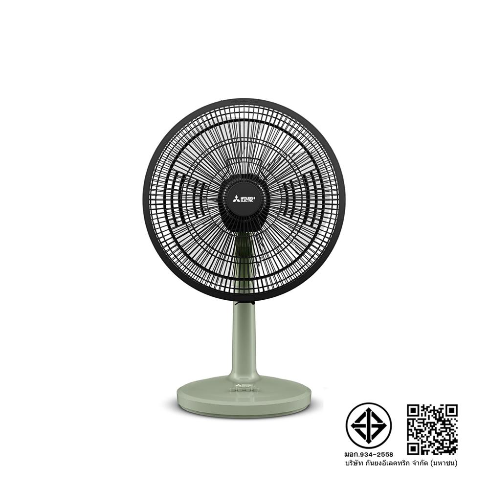 พัดลมตั้งโต๊ะ 16 นิ้ว MITSUBISHI D16A-GC CM-GR สีเขียว