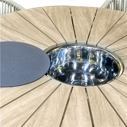 ชุดสนาม 4 ที่นั่ง SPRING SACHA สีน้ำตาล_3